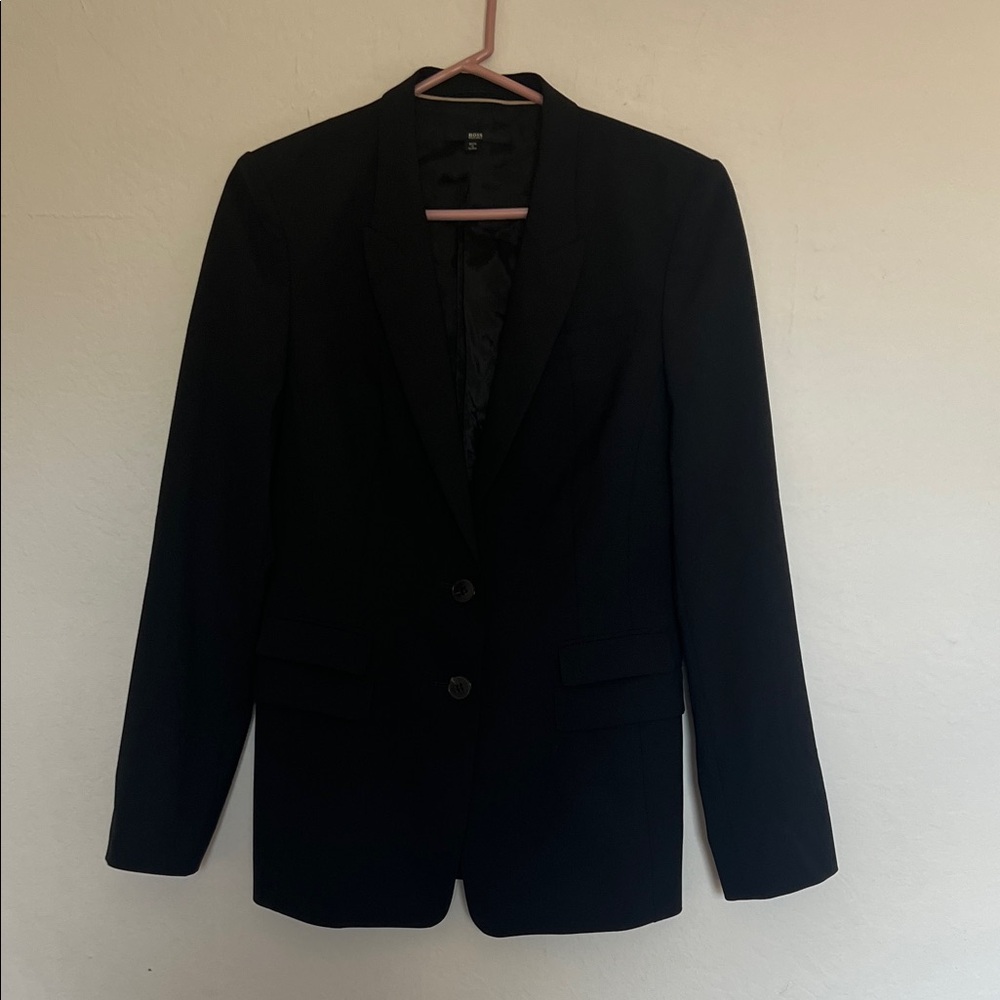 Boss Charcoal Gray Blazer